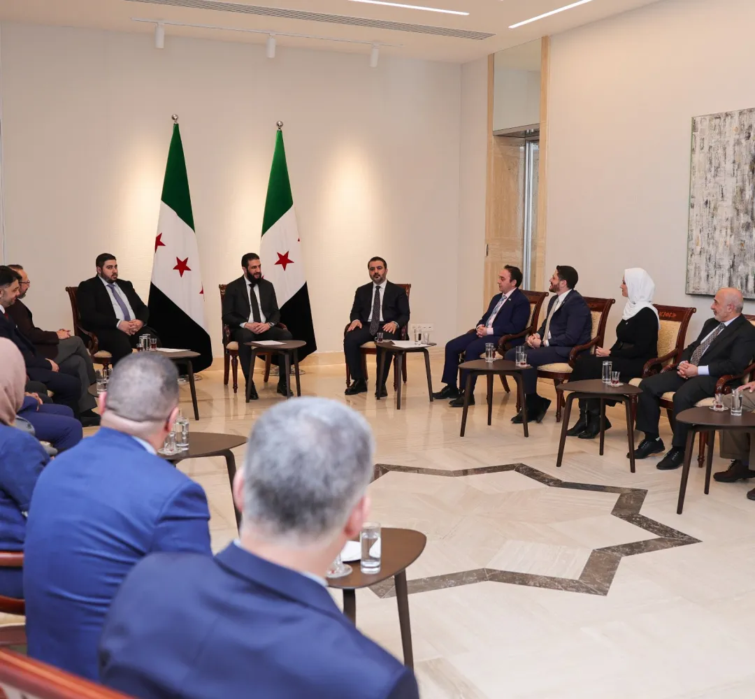 وفد الجاليةالسورية..