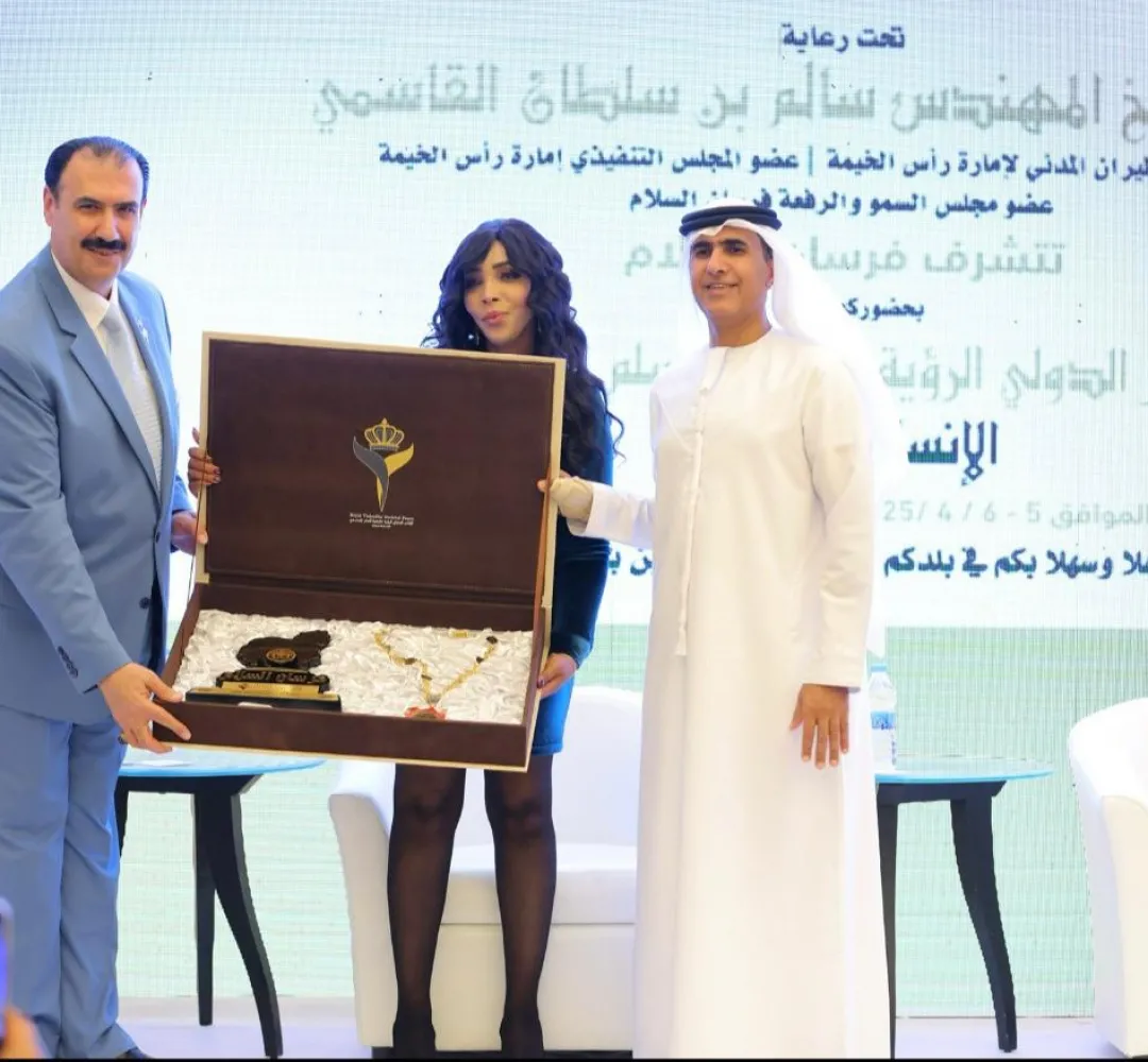 نيدا زريق تبرز دور الإعلام والثقافة في تعزيز السلم المجتمعي بالمؤتمر الدولي بالأردن