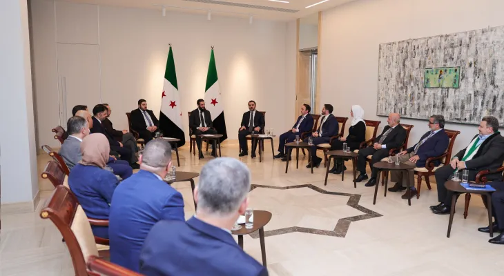 وفد الجاليةالسورية..