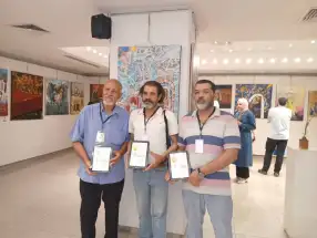 نبض الأرض الفلسطيني  في دمشق: أكثر من معرض للفن التشكيلي..!!  عمر سعيد