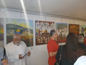 نبض الأرض الفلسطيني  في دمشق: أكثر من معرض للفن التشكيلي..!!  عمر سعيد